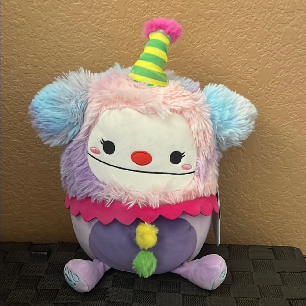 Yekaterina the Bigfoot Clown 8” Squishmallow